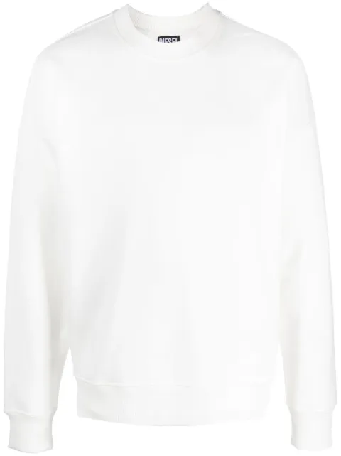 Diesel S-Rob-Megoval cotton sweatshirt White A082300GYCJ