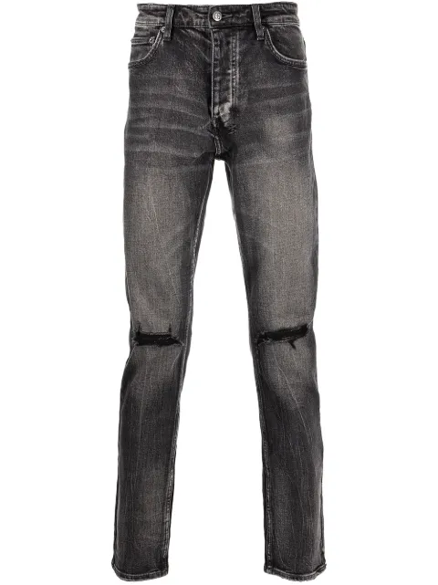 Ksubi ripped-detail skinny jeans Grey 5000007209