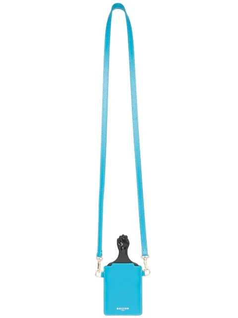 Botter Afro Comb leather bag Blue 9211A005
