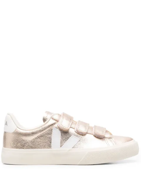 VEJA Recife metallic touch-strap sneakers Neutrals RC0502418