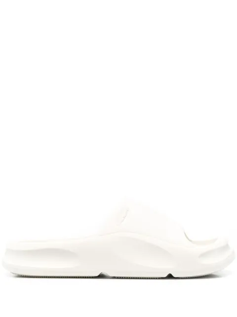 Heron Preston square-toe sliders White HMIC004S22MAT0010100