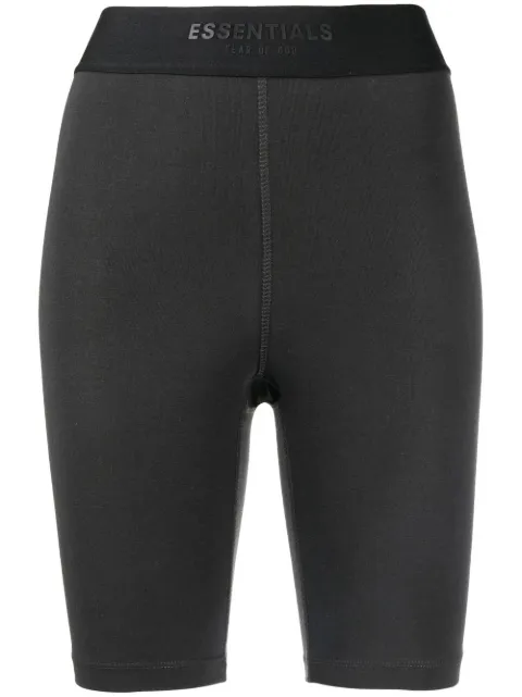 FEAR OF GOD ESSENTIALS logo-waistband sport shorts Grey 160BT213070FW