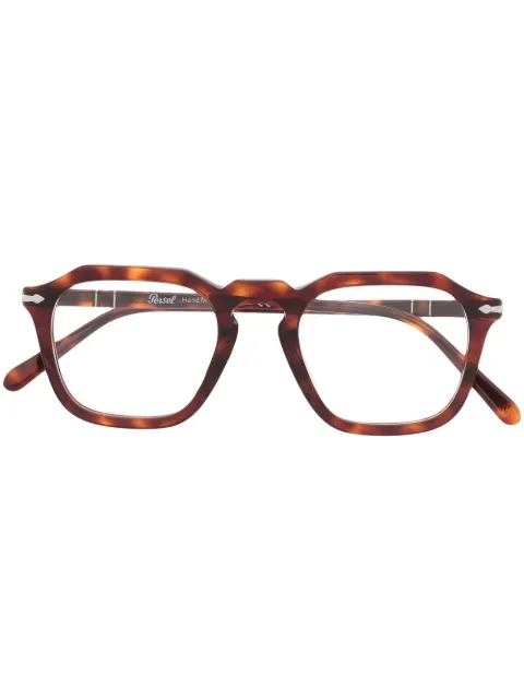 Persol tortoiseshell square-frame eyeglasses Brown PO3292V24