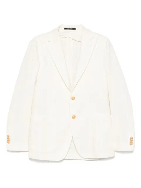 Tagliatore herringbone-pattern blazer Neutrals 1SMC26K340162