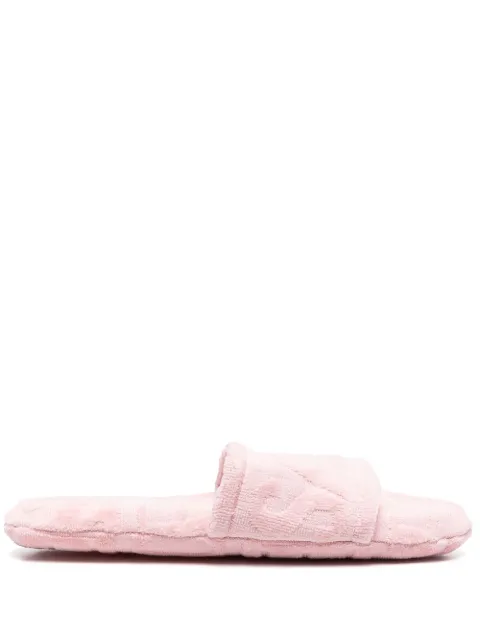 Versace Versace allover slippers Pink 1005649ZCOSP052