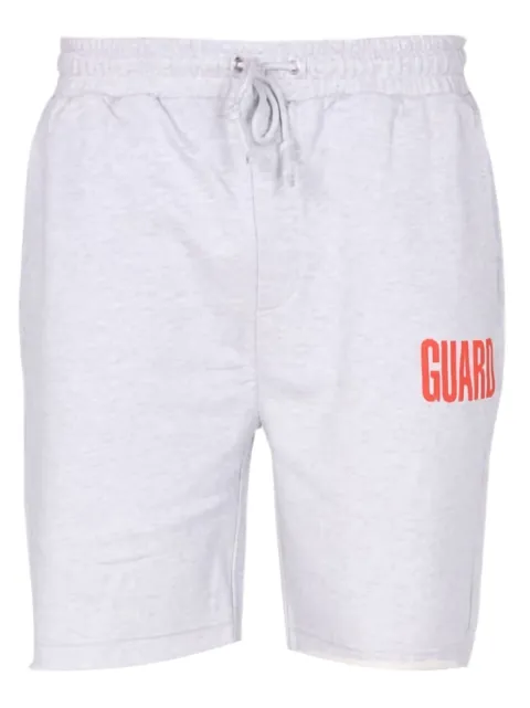 Helmut Lang raw-hem guard shorts Grey M01HM214