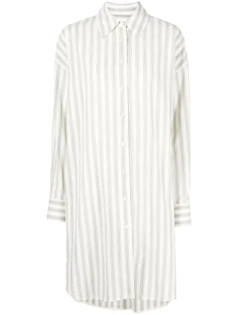 Goen.J oversized-cut shirt dress Black GNJ22SSDS07