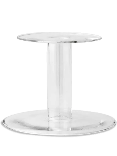 Audo Abacus tall candle holder White 4413002