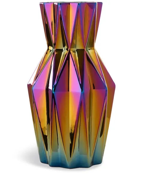 POLSPOTTEN Oily Folds vase (32cm) Pink 240205008
