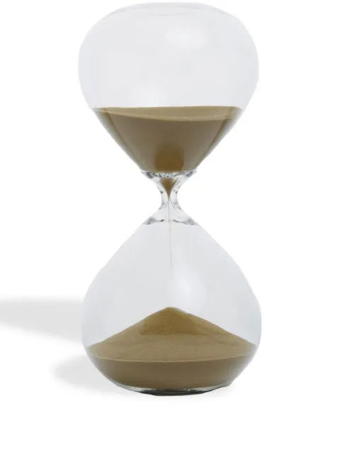 POLSPOTTEN Sandglass transparent ball Gold 110300151