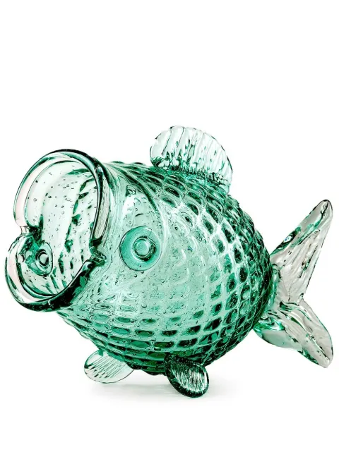 POLSPOTTEN Fat Fish jar Green 120300005