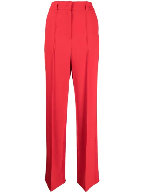 Goen.J straight-leg tailored trousers Red GNJ22SSPT05