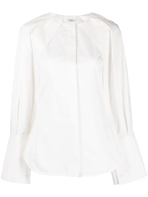 Goen.J button up blouse White GNJ22SST03