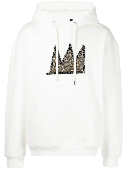 God's Masterful Children All Hail The King hoodie White GMC08BBKHS04