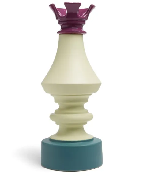 Nuove Forme Chess Tower decorative piece Blue IKN3