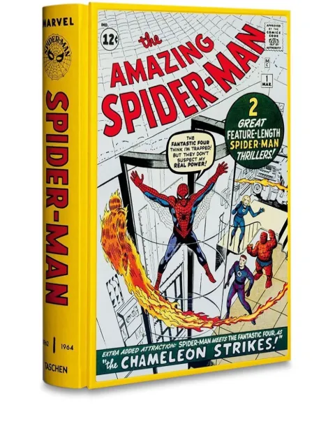 TASCHEN The Marvel Comics Library: Spider-Man, Vol.1, 1962–1964 Collector Edition book Yellow 9783836589956