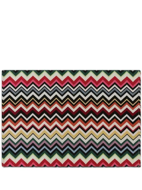 Missoni Home Belfast zig-zag placemat Multicolour 1B4TV00507