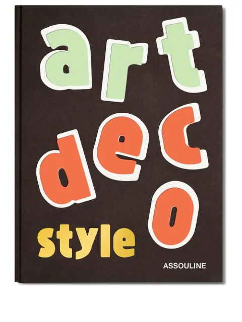 Assouline Art Deco Style book Black 9781649800220