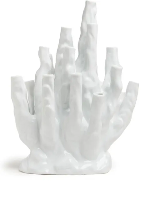 POLSPOTTEN large coral vase White 230205019