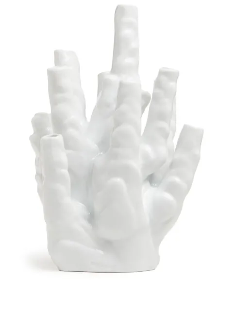 POLSPOTTEN small coral vase White 230205018