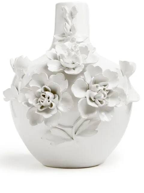 POLSPOTTEN 3D porcelain rose vase White 230205078