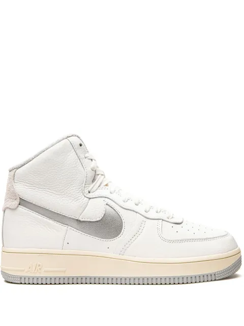 Nike Air Force 1 High Sculpt "White/Silver" sneakers White DC3590