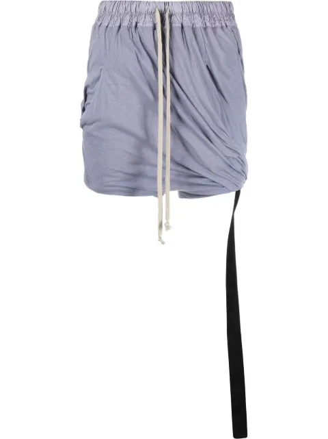 Rick Owens DRKSHDW drawstring-fastening shorts Purple DS01B7324B