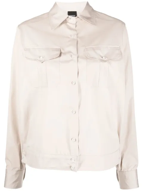 ASPESI chest flap pocket shirt Neutrals G5411C118
