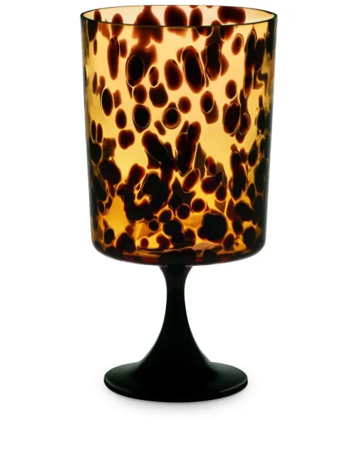 Dolce & Gabbana hand-blown Murano beverage glass Black TCB005TCAD1