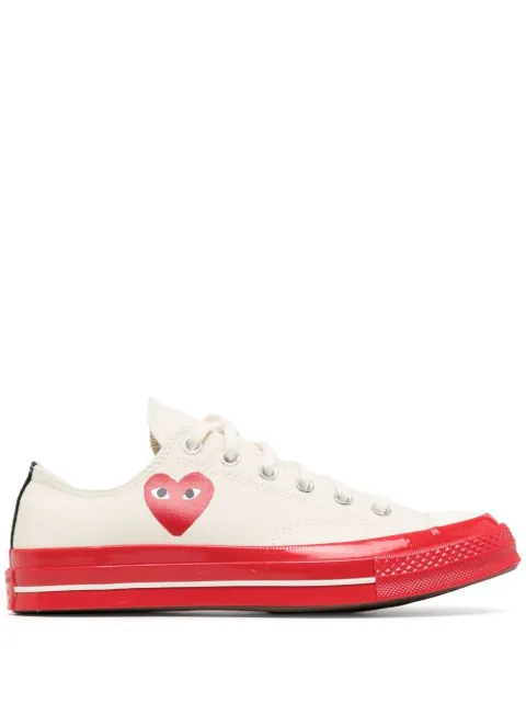 Comme Des Garçons Play x Converse Chuck 70 low-top sneakers Red AZK123001