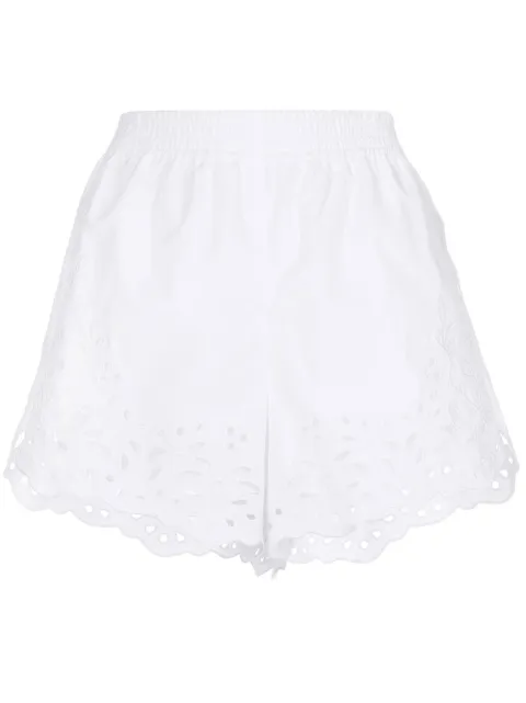 Chloé broderie anglaise mini shorts White CHC22SSH04481