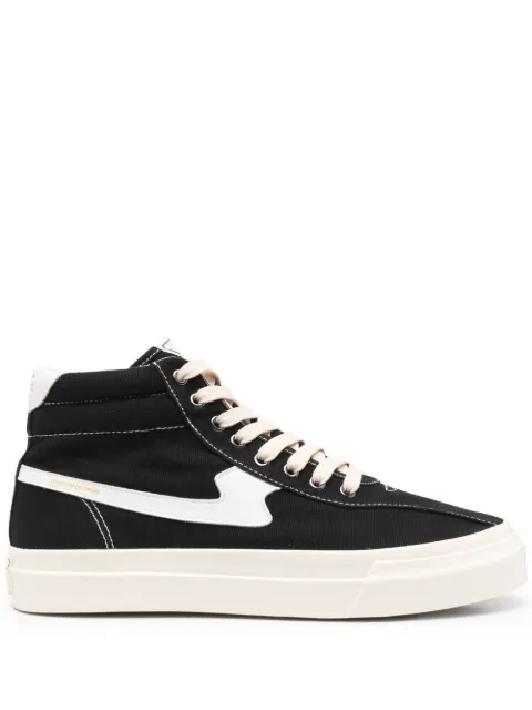 Stepney Workers Club high-top lace-up sneakers Black YA08012