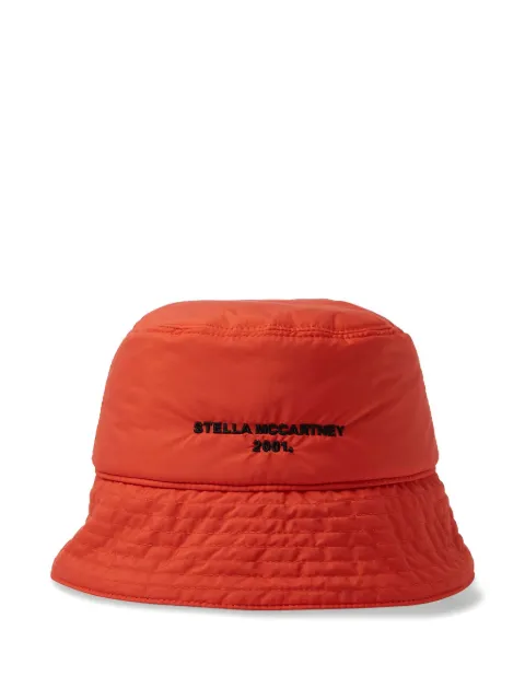 Stella McCartney logo-embroidered bucket hat 900453WP0126