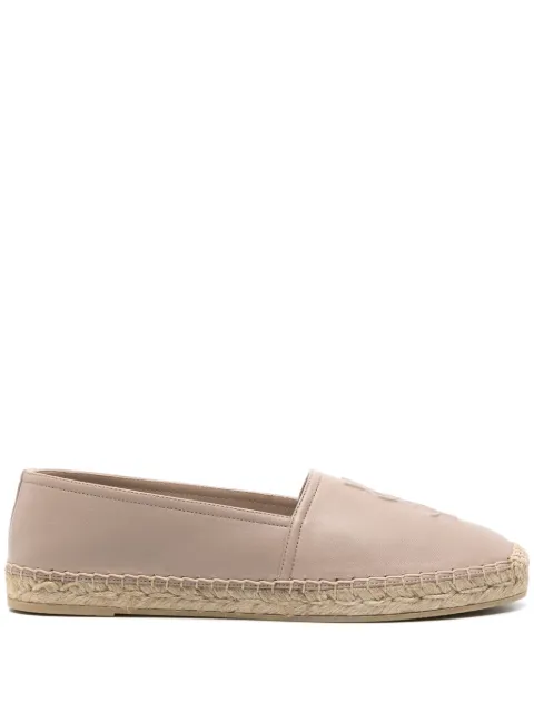 Saint Laurent Cassandre espadrilles Neutrals 458573AAALP
