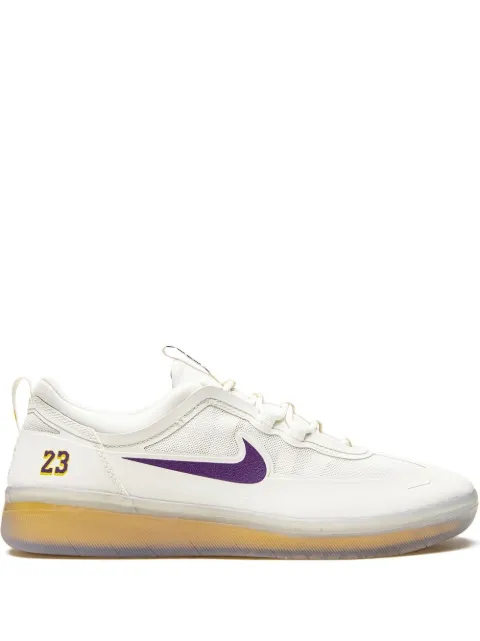 Nike x LA Lakers SB Nyjah Free 2 "Lebron James" sneakers White DA3439