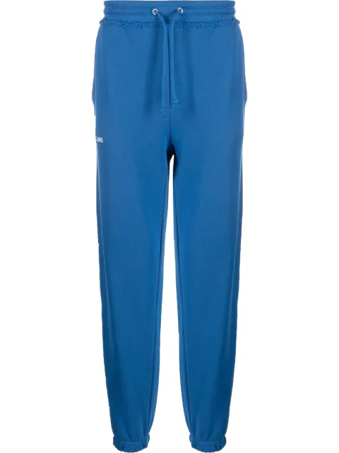 Helmut Lang drawstring track pants Blue M01HM203