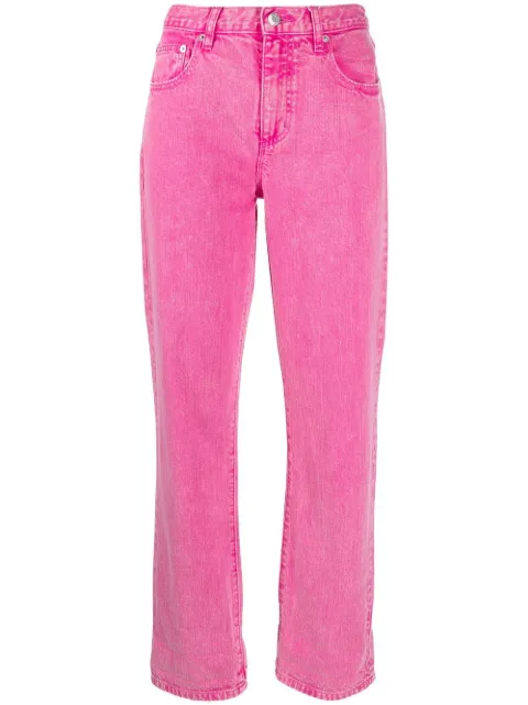 Michael Michael Kors mid-rise straight jeans Pink MS290294LN