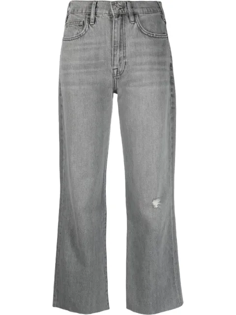 FRAME Le Jane straight-leg jeans Grey LJNCRA900