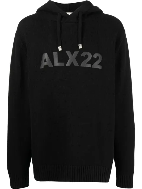 1017 ALYX 9SM logo-print hoodie Black AAMKN0127YA01