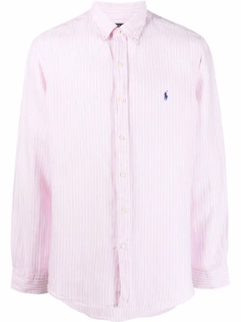 Polo Ralph Lauren Polo Pony striped shirt Pink 710873446002