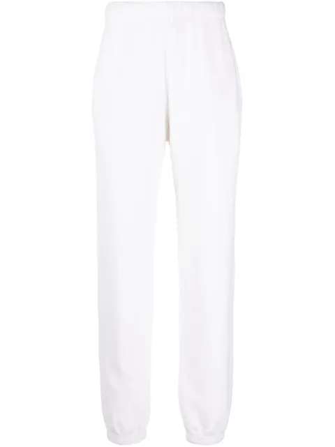 RE/DONE tapered-leg track pants White 0218WSPD