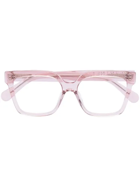 Stella McCartney Eyewear square-frame optical glasses Pink SC50025I