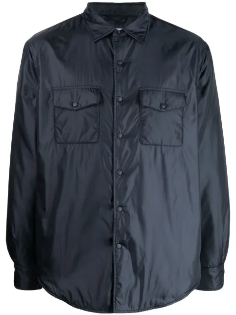 ASPESI padded chest-pocket shirt Blue 25PII0297961C99610196101
