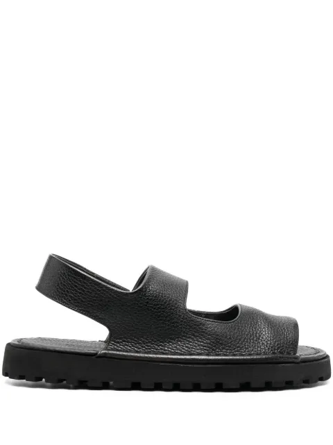 Marsèll slingback leather sandals Black MWG491M188
