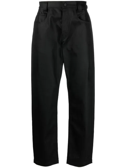 44 LABEL GROUP Eigengrau straight-leg jeans Black 22DT02430