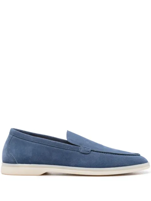 Scarosso Ludovico suede loafers Blue LUDOVICOLOAFSBLSUED