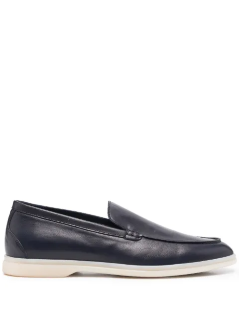 Scarosso Ludovico leather loafers Blue LUDOVICOLOAFBLUCALF