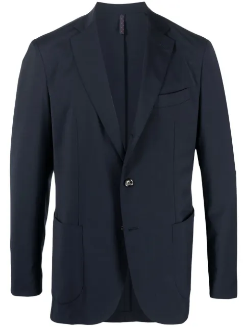 Dell'oglio tailored single-breasted suit Blue V500ORTIGE2489