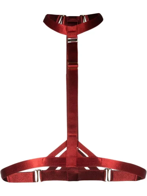Bordelle Art Deco harness Red ArtDecoHarness
