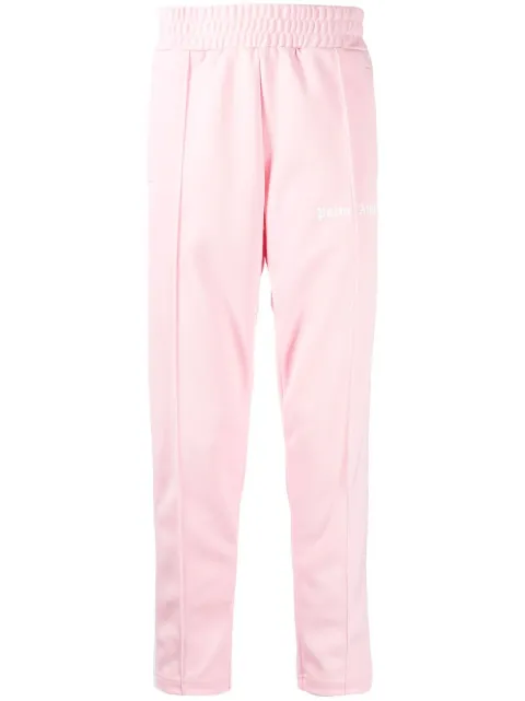 Palm Angels logo-print track pants Pink PMCJ005C99FAB0013401